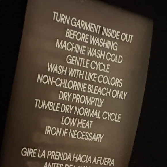 Calvin Klein Black Long Sleeve sweatshirt Dress size Women’s M Like new - Picture 10 of 10